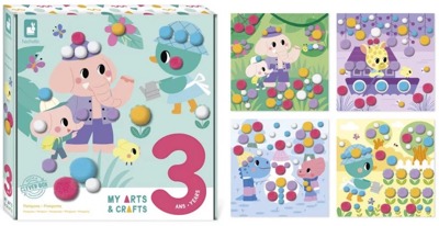 Coffret Pompons 3 ans Janod